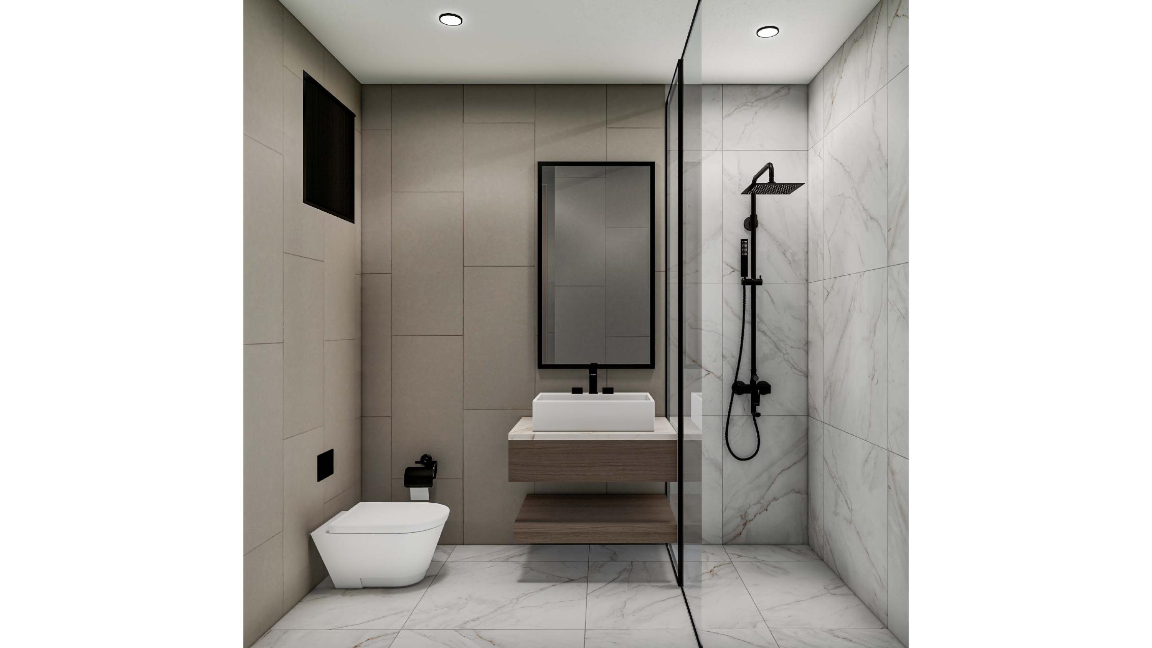 North Cyprus pool side house front